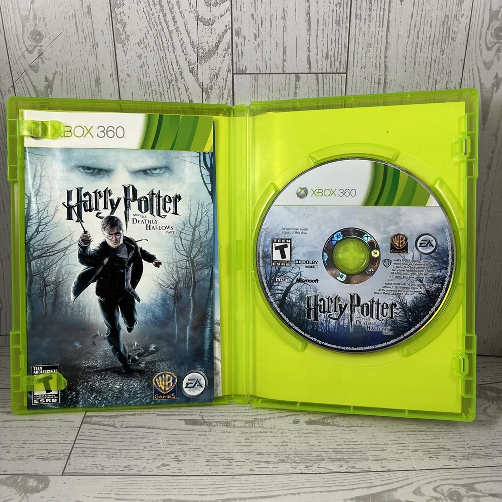 Warner Bros Video Game Xbox 360 Harry Potter Deathly Hallows Part 1 Adventure - Picture 3 of 3